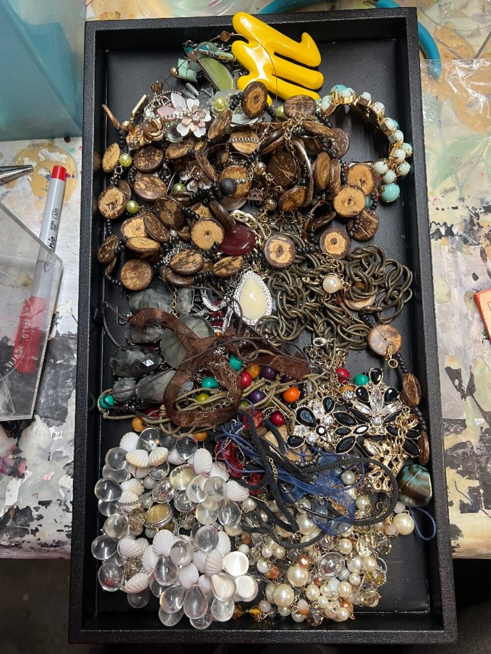 Craft Jewelry Lot EE - 2+ Pounds